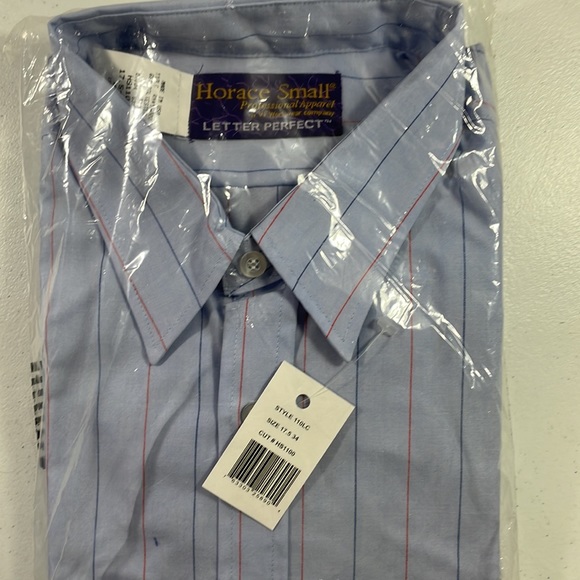 Vintage 90s Mens USPS Button Front Long Sleeve Shirt - Picture 5 of 11